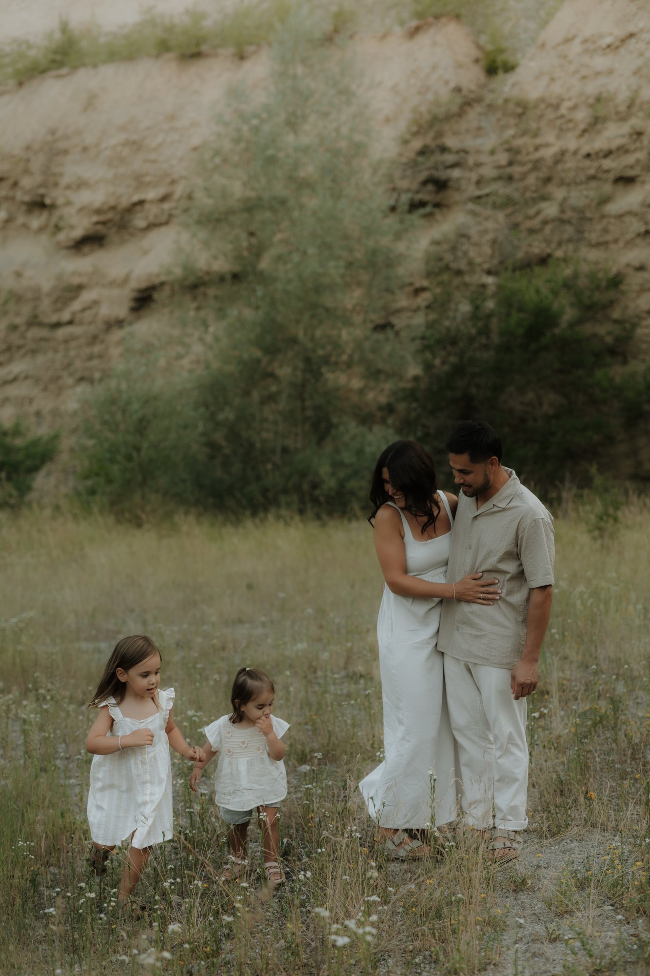 Familienshooting Wildblumenwiese